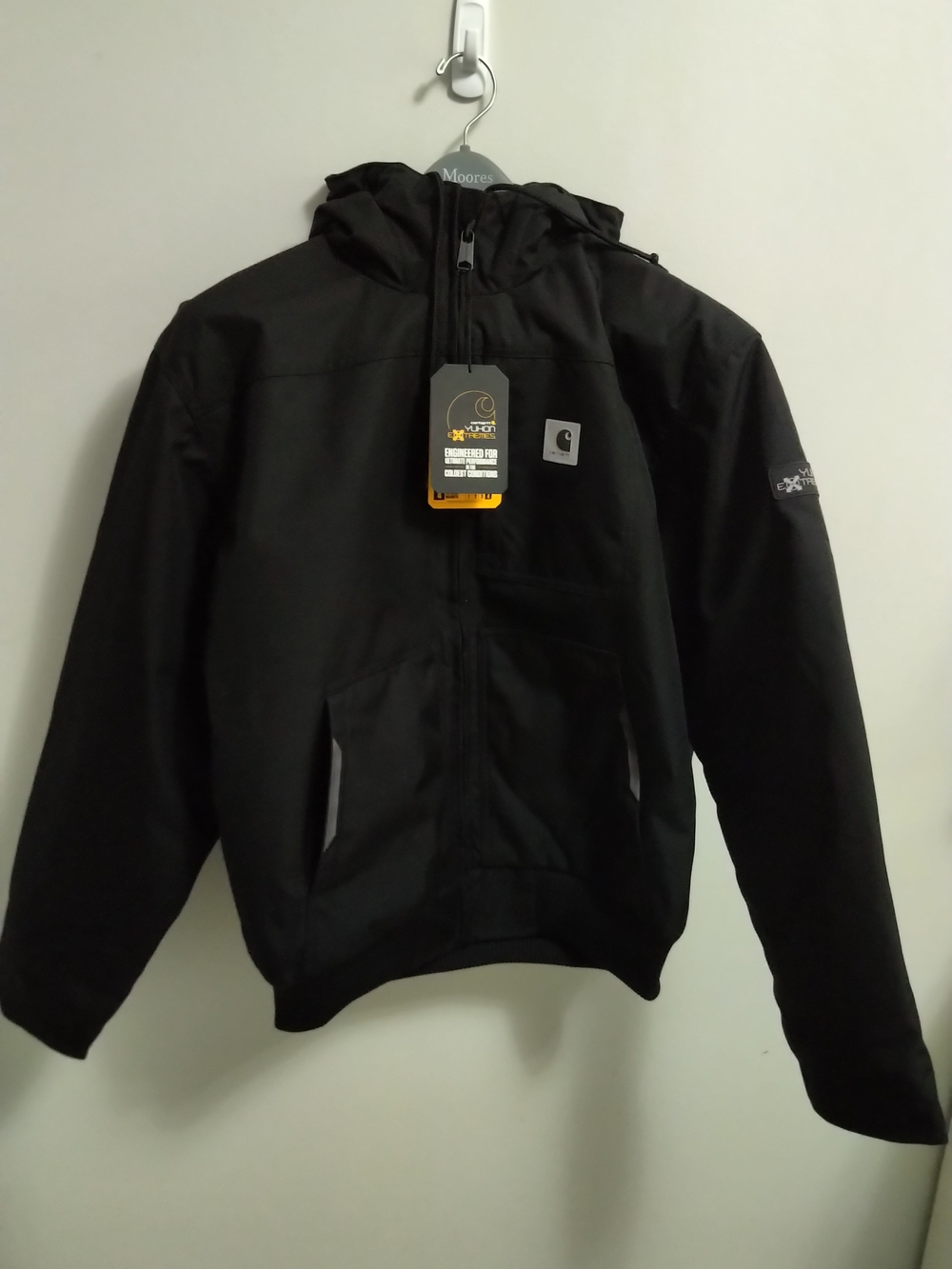 NWT Carhartt Men's Yukon Extremes Jacket Sz Large Black